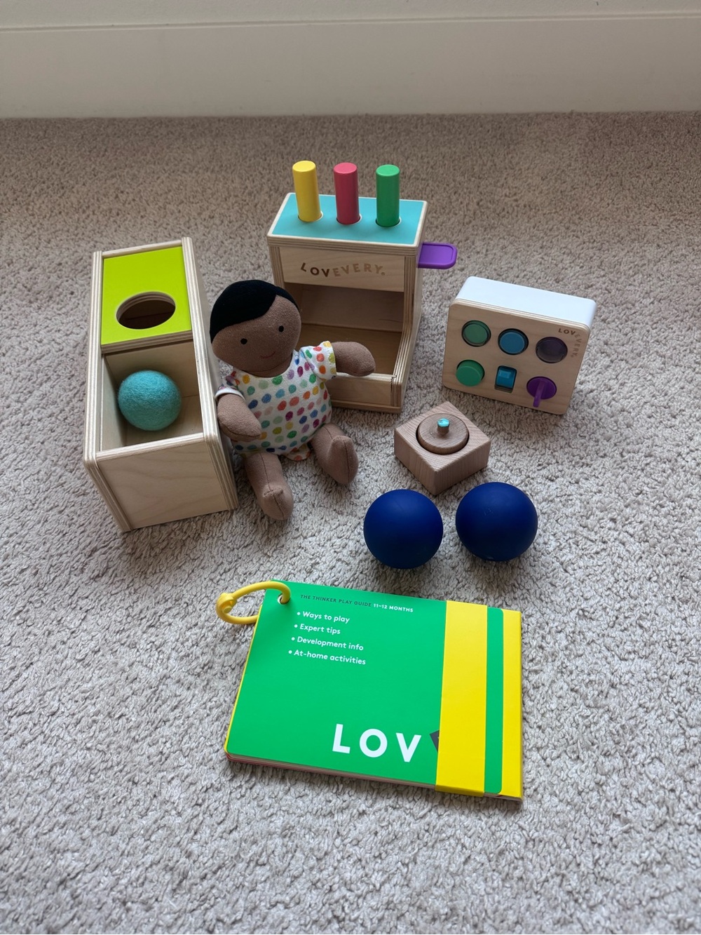 Lovevery “The Thinker” Set Toys
